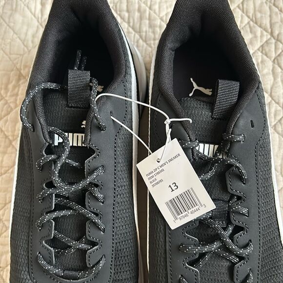 PUMA Men's Zip C Sneaker Rubber Outsole Soft Foam, Grey, NWT, size 13 - Picture 4 of 9